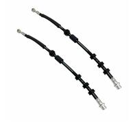 Brake Pipe 1 Pair Front Brake Hose LR095287 LR135811 LR072025 Rubber Brake Hose Auto Fit For Discovery Sport L550 Evoque Brake Lines Kit