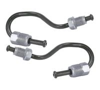 Brake Pipe 2Pcs Rear Brake Line Left and Right 1K0611763E 1K0611763F 1K0611764L 1K0611764M Fit for SEAT Altea Fit for Octavia II Car Brake Pipes