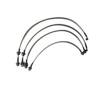Brake Pipe 4pcs Jimny 2-4 Inches Lift Brake Hose Brake Lines Fit for Suzuki Jimny Jb74W JB64 2019-2025 Car Brake Pipes(4 inches Lift)