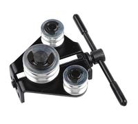 Brake Pipe Bender Tool - Angle Adjustment with Anti-Slip Limit Slots, Carbon Steel Construction, Lightweight & Portable for Automotive