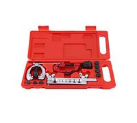 Brake Pipe Flaring Tool 10pc Brake Flaring Tool Brake Flaring Kit Copper Pipe Flaring Tool Pipe Flaring Tool Kit, Heavy Duty Steel Construction, with Convenient Storage Case