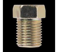 Sealey BN10100FT M10 x 1mm Brake Pipe Nut Full Thread Male - Pack of 25