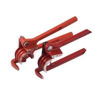 Brake Pipe Rolling Brass Copper Tube Manual Bending Tool Type Fuel Bender Hand 1/4" 5/16" 3/8" for Copper, Brass, Aluminum and Soft Metal