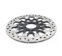Brake Plate Rotor Motorcycle Disc Brake Disk Universal 4 Holes Caliper Disc Pads 267mm*58mm For Dirtbike Street Scooter Bik For