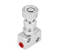 Brake Proportion Valve,Screw-type Aluminum Brake Proportion Valve Adjustable Prop Brake Bias Adjuster for Racing Car