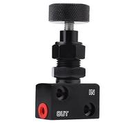 Brake Proportioning Valve, Aluminum Proportioning Valve Easy Installation Adjustable Proportion Valve for Racing Car