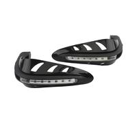 Brake Protector Motorcycle Hand Guard Shield Motorbike Turn Signal Lights Covers LED Flashing Protector Dirt Bike Enduro Handguard Dirt Bike Handguards(Black)