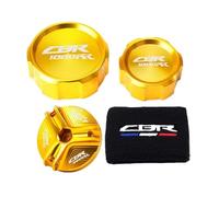 Brake Reservoir Cap For CBR1000RR CBR 1000 RR 2008-2018 Motorcycle CNC Front Rear Brake Fluid Cylinder Master Reservoir Cover Oil Filler Cap