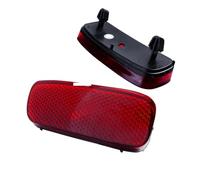Brake Reverse Light Tail Lamp 2pcs Rear Bumper Reflector Red Lens for Peugeot 107 206 607 for Expert for Citroen for Fiat
