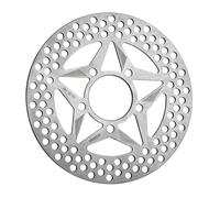 Brake Rotors Fit For Honda For Yamaha Motorcycle Brake Disc - 5-Bolt Integrated Rotor 58mm Hub Bore(Black 220mm)