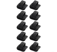 Brake Shifter Cable Guide Buckle C-Clamp for Bicycle Brake Cables, TPE Material, 4-5 mm Diameter Compatibility, 10-Pack