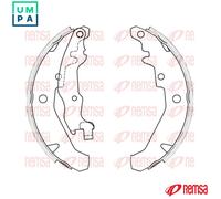 BRAKE SHOE 4139.01 FOR FIAT SIENA ALBEA/PALIO PETRA WEEKEND/Weekend 1.7L 4cyl