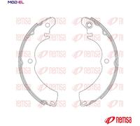 BRAKE SHOE 4291.00 FOR MITSUBISHI DR 4G18 1.6L 4A90 1.3L 4cyl COLT VI 1.3L 4cyl
