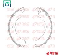 BRAKE SHOE 4291.00 FOR MITSUBISHI DR 4G18 1.6L 4A90 1.3L 4cyl COLT VI 1.3L 4cyl