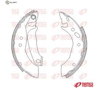 REMSA 4507.00 Brake Shoe Set