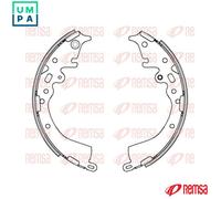 BRAKE SHOE 4538.00 FOR TOYOTA HILUX/VIII/Pickup/Platform/Chassis 2.8L 4cyl