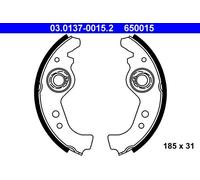 Set Brake Shoes 650015 03.0137-0015