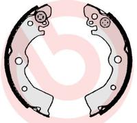 Brembo Brake Shoes S 56 506 for Nissan Sunny III, Sunny III Liftback, 100NX