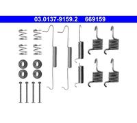 Brake shoe fitting kit 03.0137-9159.2 ATE for VW LT28-50 Bus LT28-50 Van