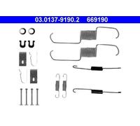 Brake shoe fitting kit 03.0137-9190.2 ATE for HONDA SUZUKI