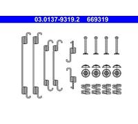 ATE 03.0137-9319.2 Accessory Kit, brake shoes for FIAT,SUZUKI