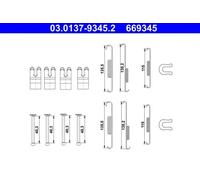 ATE 03.0137-9345.2 Brake shoe fitting kit