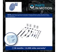 Brake Shoe Fitting Kit fits CHEVROLET SPARK M300 1.2 Rear 2010 on Blue Print New