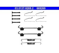 ATE 03.0137-9269.2 Brake shoe fitting kit