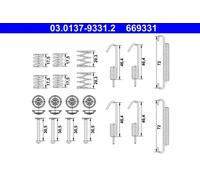 Brake shoe repair kit 03.0137-9331.2 ATE for KIA HYUNDAI