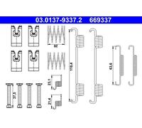 Parking Brake Shoes Kit For Land Rover RANGE ROVER DISCOVERY 04-18 SMN500020