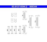 Brake shoe repair kit 03.0137-9344.2 ATE for IVECO DAILY II Platform/Chassis