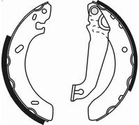 BRAKE SHOE SET C0G032ABE FOR FORD ESCORT/VI/Rural/Mk/VII/Turnier/Clipper/'91