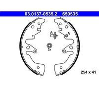 Brake shoe se ATE 3.0137-0535.2 for IMPREZA Hatchback (GR, GH, G3) 1.5 2007-2012