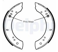 Brake shoe se DELPHI LS1072 for LAND ROVER 110/127 (LDH) 2.5 1986-1990
