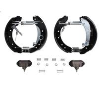 Bosch KS537 Kit Super Pro - Rear drum brake kit - 1 pre-assembled set, 2 wheel brake cylinders, 4 brake shoes