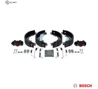 Bosch Brake Shoe Set Axle Kit fits BMW 3 1982-1991
