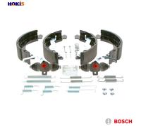 Brake shoes not pre-mounted 0 204 113 692 BOSCH for VW TRANSPORTER Mk IV Van