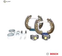 Brake shoes Pre-assembled 0 204 114 027 BOSCH for PEUGEOT CITROËN