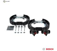 Bosch Brake Shoe Set Axle Kit fits Smart City-Coupe 1998-2004