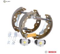 Brake shoes Pre-assembled 0 204 114 197 BOSCH for DACIA RENAULT MERCEDES-BENZ