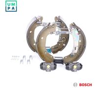 Brake shoes Pre-assembled 0 204 114 646 BOSCH for PEUGEOT FIAT CITROËN