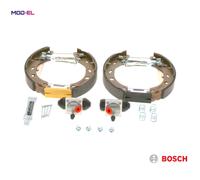 Brake shoes Pre-assembled 0 204 114 676 BOSCH for SMART FORTWO Coupe