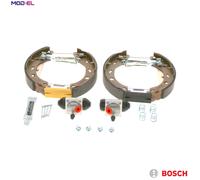 Brake shoes Pre-assembled 0 204 114 676 BOSCH for SMART FORTWO Coupe