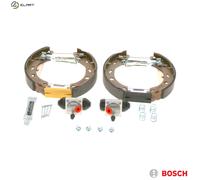 Brake shoes Pre-assembled 0 204 114 676 BOSCH for SMART FORTWO Coupe
