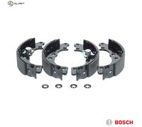 BRAKE SHOE SET 0 986 487 252 FOR PEUGEOT 106/Van/I/Hatchback/II CITROEN 1.4L AX