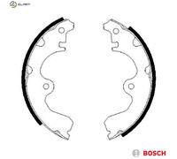 BOSCH 0986487474 Brake Shoe Set Rear Braking System Fits Toyota Cynos Starlet
