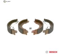 BOSCH 0986487552 Brake Shoe Set Rear Braking System Fits Citroen Peugeot
