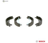BOSCH 0986487568 Brake Shoe Set Rear 32mm Width Fits Peugeot 206 206 Van 206+