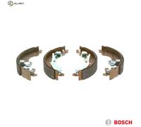 Bosch Brake Shoe Set Axle Kit fits Fiat