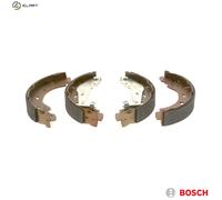 BOSCH 0986487600 Brake Shoe Set Rear 32mm Width Braking System Fits Smart